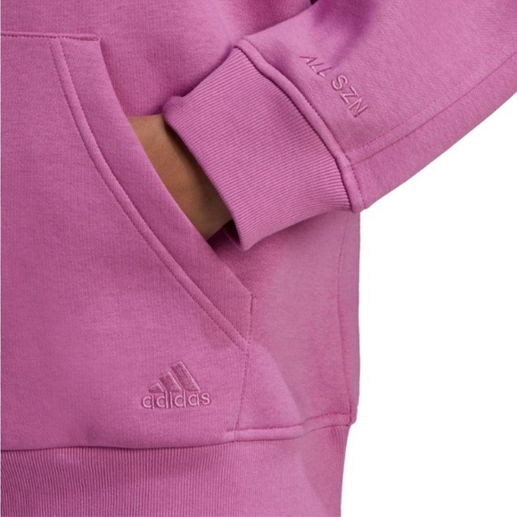 Women's Adidas All SZN Multisport Boyfriend Hoodie Size S - Picture 2 of 11